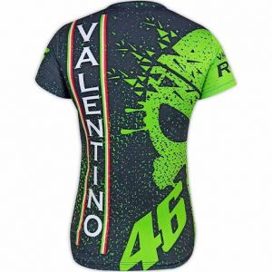 نمای پشت تیشرت موتور سواری مدل والنتینو روسی 46