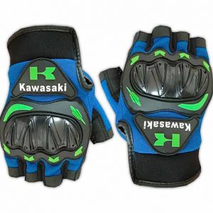 دستکش موتورسواری کاوازاکی مدل NIM_05 آبی