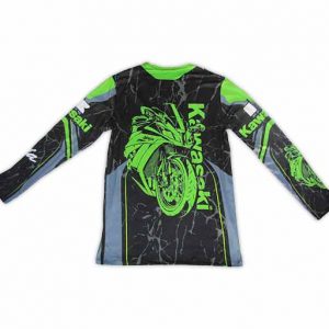 عکس پشت لباس موتور سواری مدل کاوازاکی