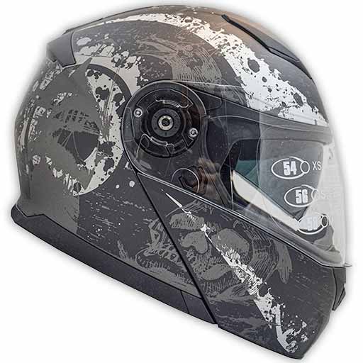 کلاه-راپیدو-مدل-استخوان (1) کلاه کاسکت راپیدو مدل BONE-BLKMT