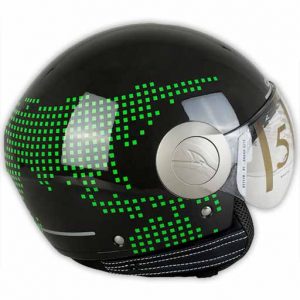 نمای بقل کلاه کاسکت شارک مدل SK