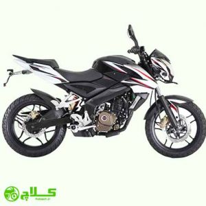 نمای بقل ان اس ۲۰۰ مشکی