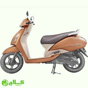 نمای بقل jupiter 110cc کرم