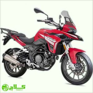 نمای بقل بنلی تی ار کی ۲۵۰ قرمز