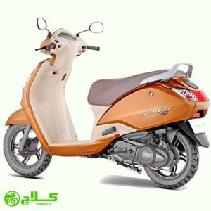 نمای پشت jupiter 110cc کرم